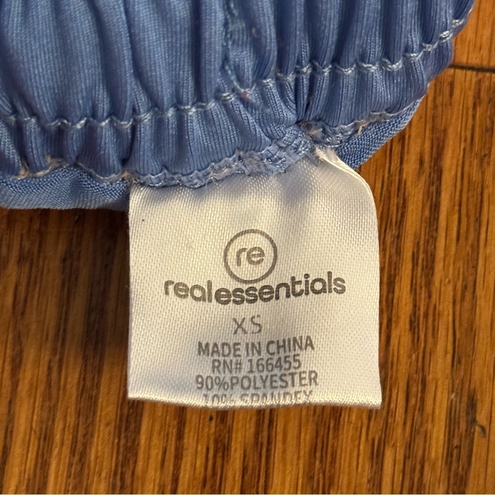 Real Essentials Blue Athletic Shorts Womens Size XS - Picture 3 of 4